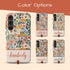 Custom Name Boho Chic Paradise Floral Galaxy Case